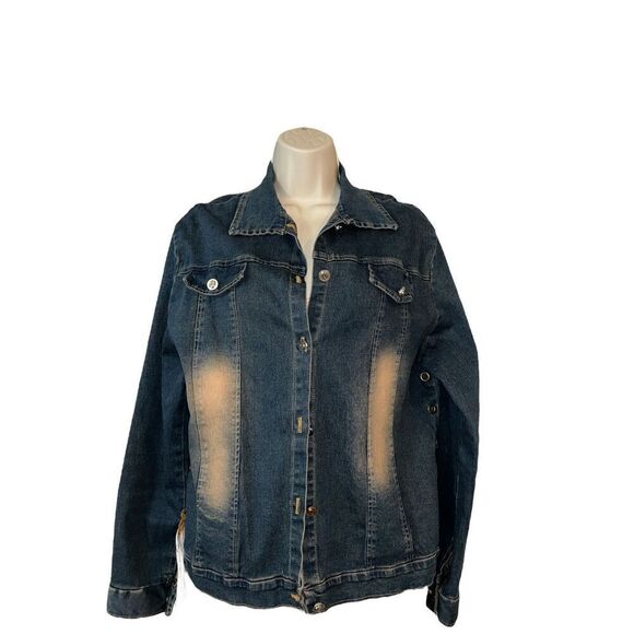 Love U.S.A Y2K Womens Jacket Size Large - Picture 3 of 9